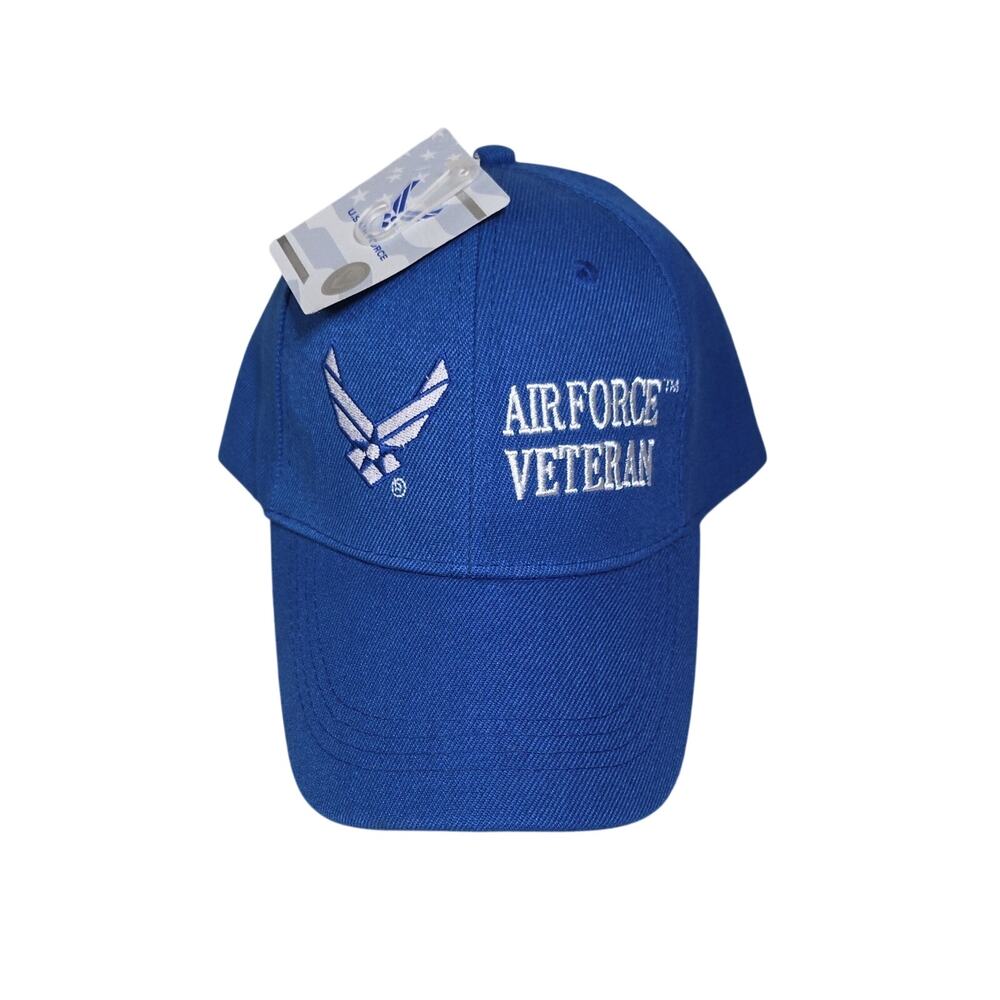 US Air Force Blue Air Force Veteran Baseball Hat NWT